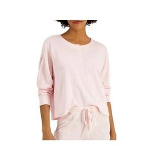 Jenni intimates, ribbed Henley, parfait pink size XL